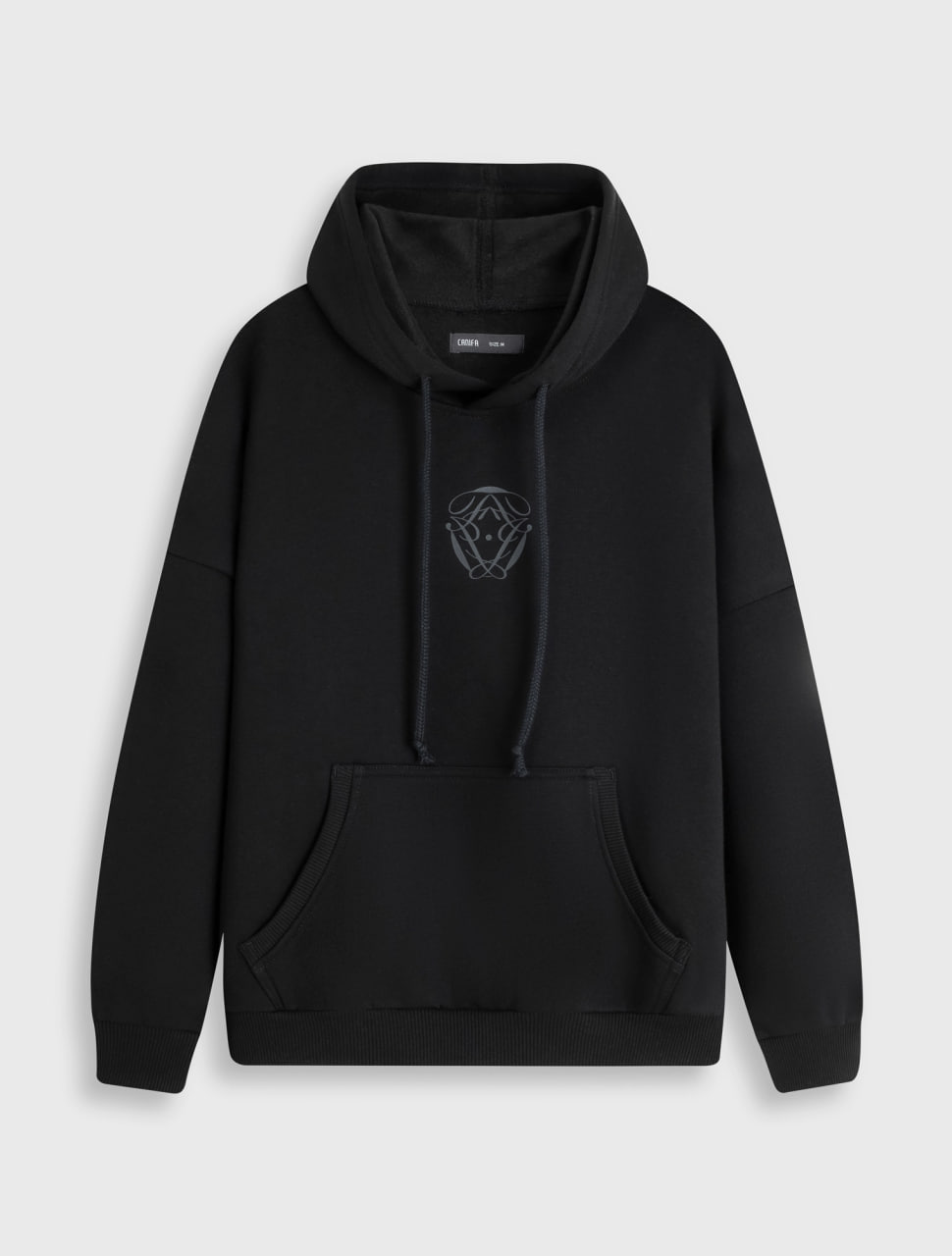 Áo hoodie nữ dáng boxy có hình innn