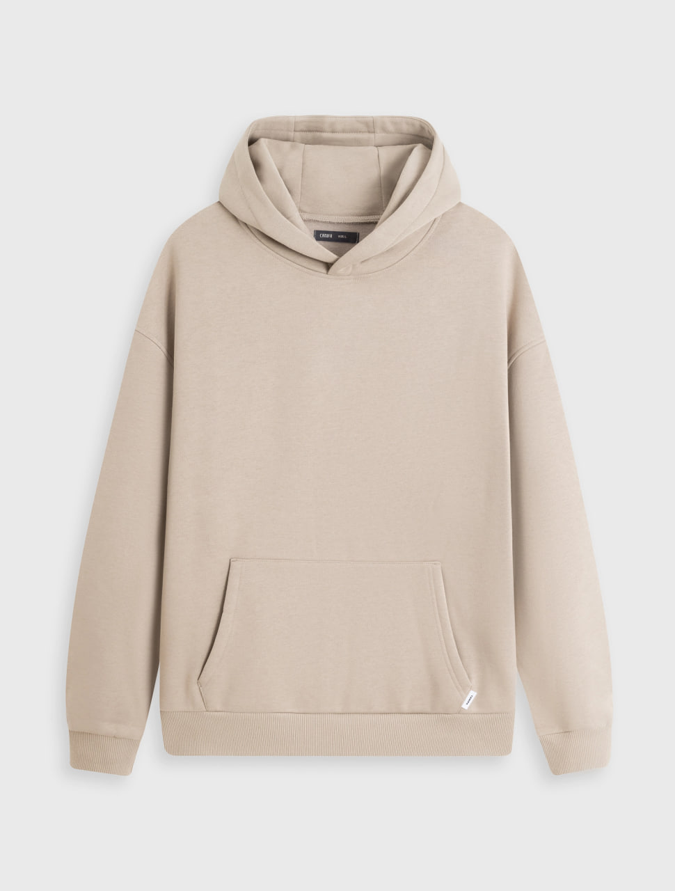 Áo nỉ có mũ unisex người lớn dáng boxy
